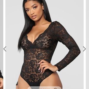 Black Lace bodysuit